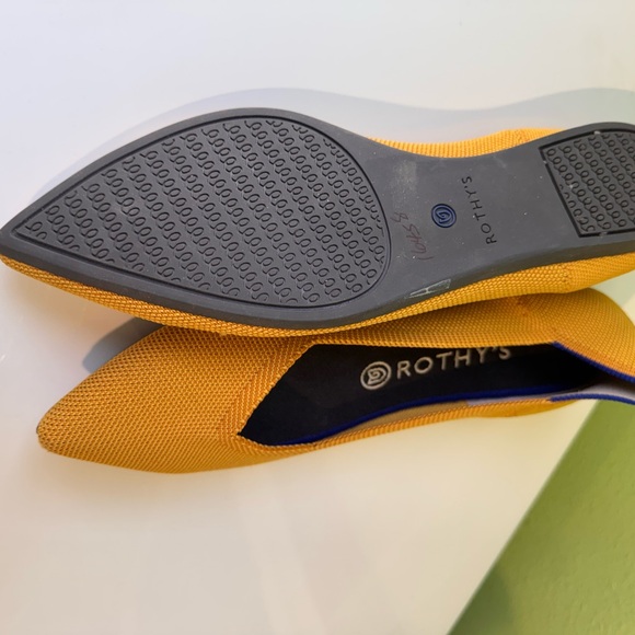 Gold Yellow Rothys - Picture 3 of 4